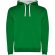 SUDADERA Roly URBAN verde kelly/blanco