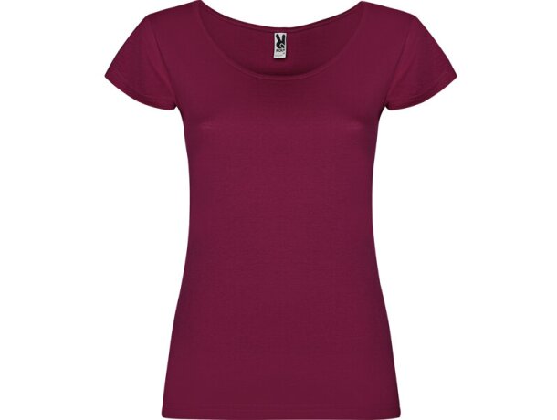 Camiseta Roly Guadalupe publicitaria algodón ajustada mujer detalle 1