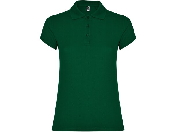 Polo STAR WOMAN Roly verde botella