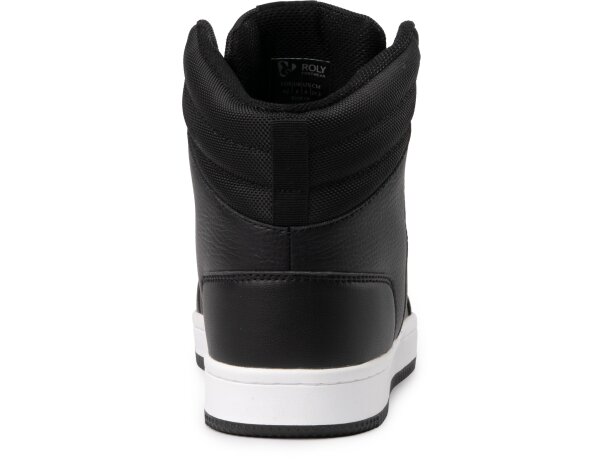 Zapatilla Space blanca Roly con plantilla foamizada confort Negro detalle 16