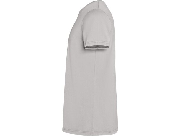 Camiseta Corgi Roly de algodón peinado 180 g para hombre Gris piedra lavado detalle 11