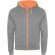 Sudadera FUJI Roly gris/naranja fluor