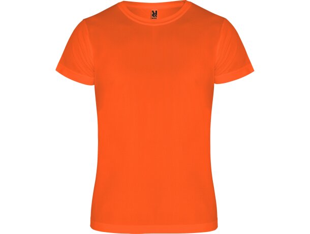 Camiseta CAMIMERA Roly naranja fluor