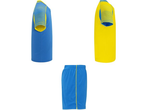 Conjunto deportivo JUVE Roly amarillo/royal