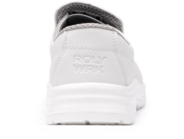Zapato laboral Salt Roly con puntera fibra de vidrio Blanco detalle 6