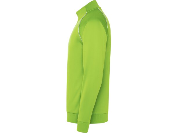 Chaqueta deportiva Valier Roly con cremallera y vivo reflectante Verde fluor detalle 23