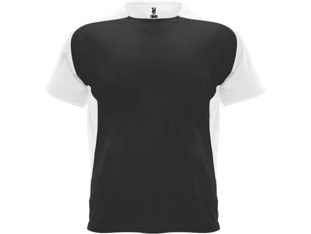 Camiseta BUGATTI Roly negro/blanco