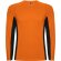 Camiseta Roly SHANGHAI T/S naranja fluor/negro