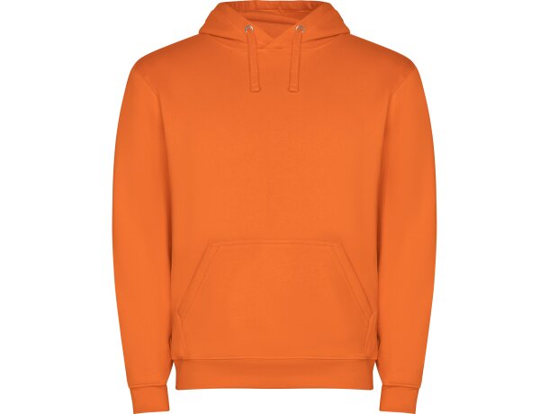 Sudadera con CAPUCHA Roly y dos bolsillos grandes naranja