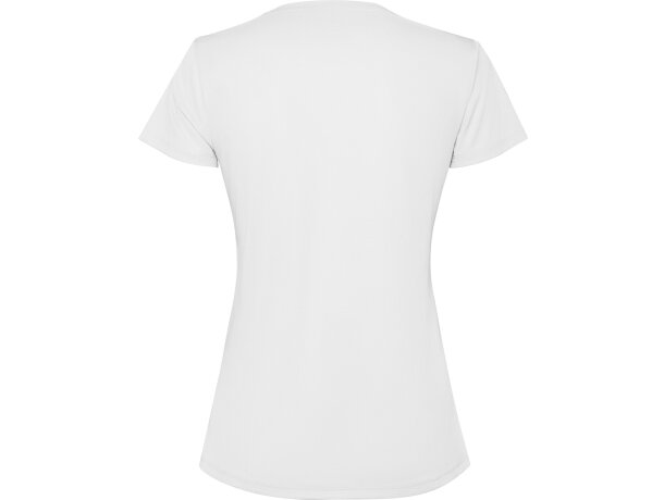 Camiseta Estoril Woman Blanco detalle 6