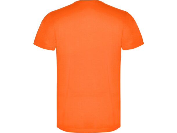 Camiseta AKITA Roly naranja fluor