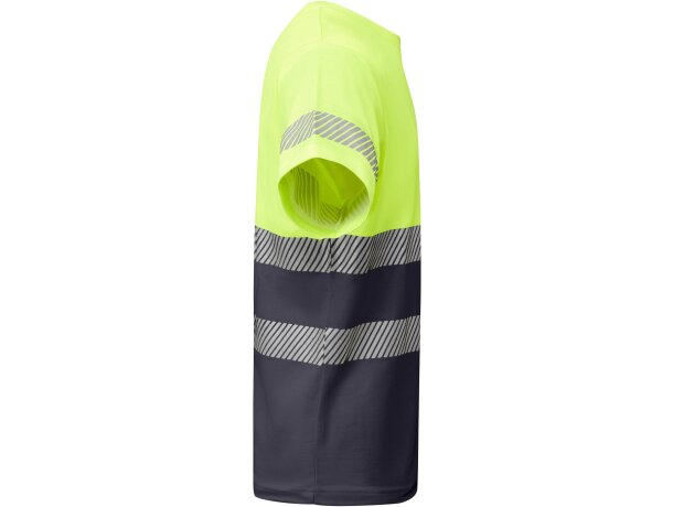 Camiseta TAURI Roly de alta visibilidad plomo/amarillo fluor