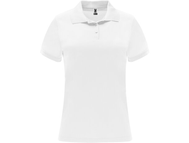 Polo MONZHA WOMAN Roly blanco