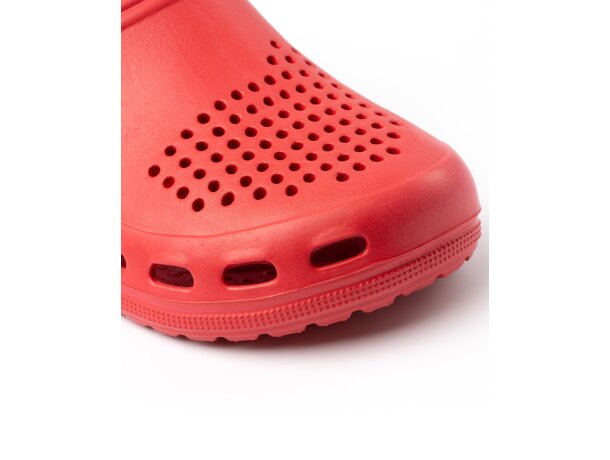 Zueco Eva Dan Roly con tira de sujeción ajustable Blanco detalle 1