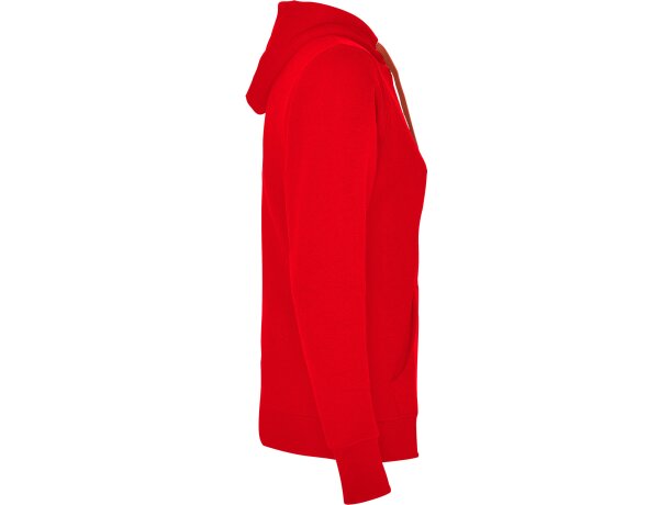 Sudadera URBAN WOMAN Roly con capucha rojo