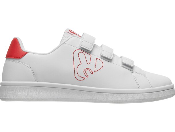 Zapatillas OWENS Roly blanco/rojo