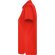 Polo Tormo Woman Roly de poliéster reciclado certificado GRS Rojo detalle 35