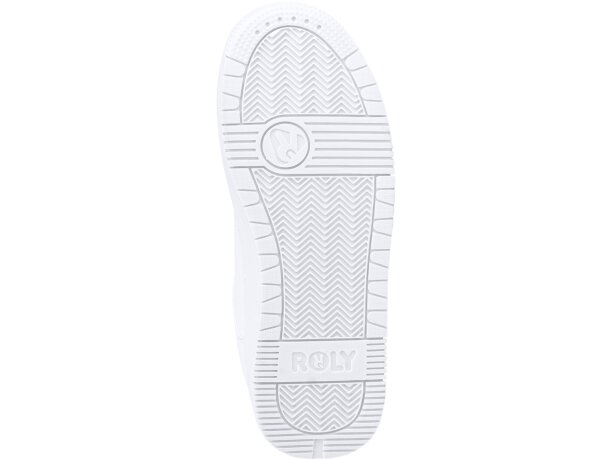 Zapatilla deportiva Baylor blanca unisex con plantilla foamizada Blanco detalle 2