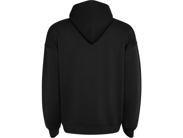Sudadera con capucha Otto Roly para merchandising corporativo Negro detalle 12