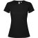 Camiseta Estoril Woman Negro detalle 10