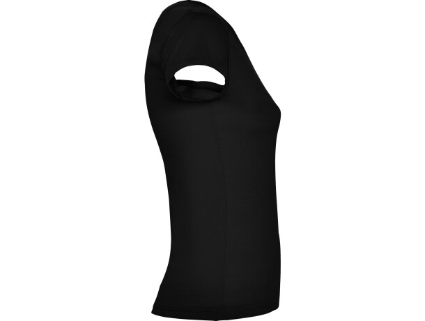Camisetas personalizadas baratas  Roly Victoria de algodón 155 g negro