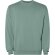Sudadera Roly Jaya algodón 250 g/m² efecto lavado unisex Verde pato lavado
