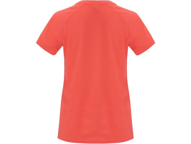 Camiseta BAHRAIN WOMAN Roly coral fluor