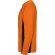 Camiseta Roly SHANGHAI T/S naranja fluor/negro