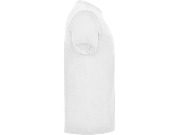 Camisetas impresas para adultos Roly Beagle 155g blanco