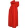 Parka mujer America Woman Roly con capucha extraíble reciclada Rojo detalle 33