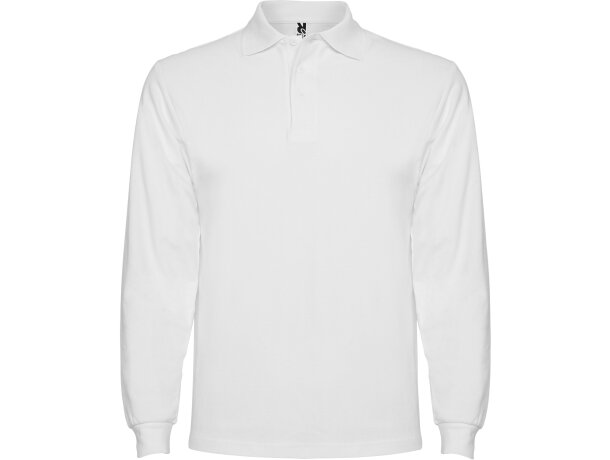 POLO Roly ESTRELLA L/S blanco