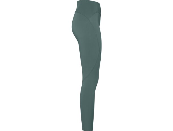 Leggings deportivos Norton de poliéster reciclado con cintura Verde laurel detalle 18