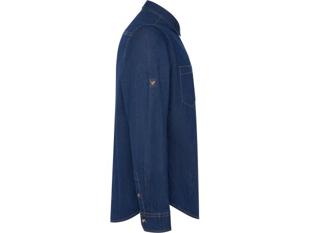 Camisa vaquera Lujan manga larga con tejido stretch de Roly Vaquero detalle 8
