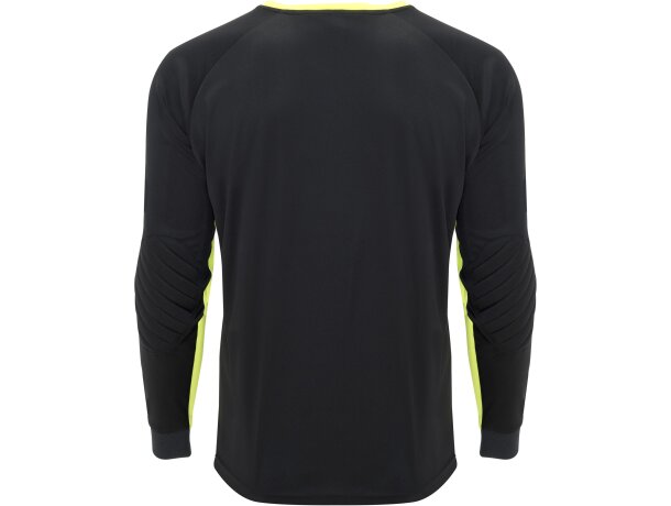 Camiseta PORTO Roly negro/amarillo fluor