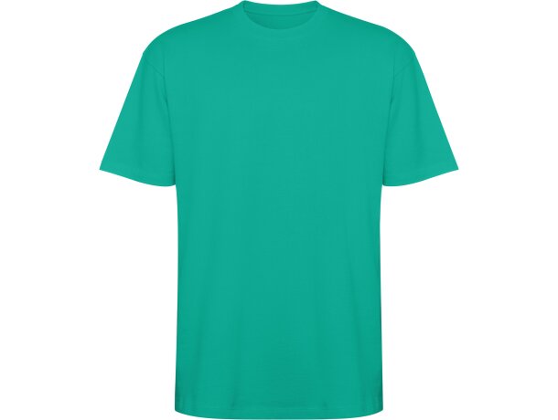 Camiseta oversize Bull de algodón pesado Roly Jade detalle 45