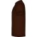 Camisetas impresas para adultos Roly Beagle 155g chocolate
