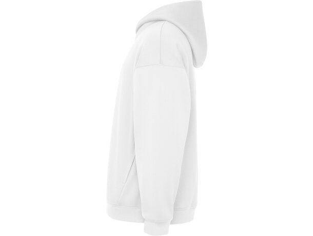 Sudadera con capucha Otto Roly para merchandising corporativo Blanco detalle 9