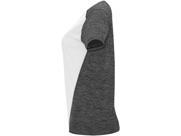 Camiseta ZOLDER WOMAN Roly blanco/negro vigore