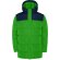 Parka acolchada Tallin Roly repelente al agua con capucha Verde helecho/marino detalle 20