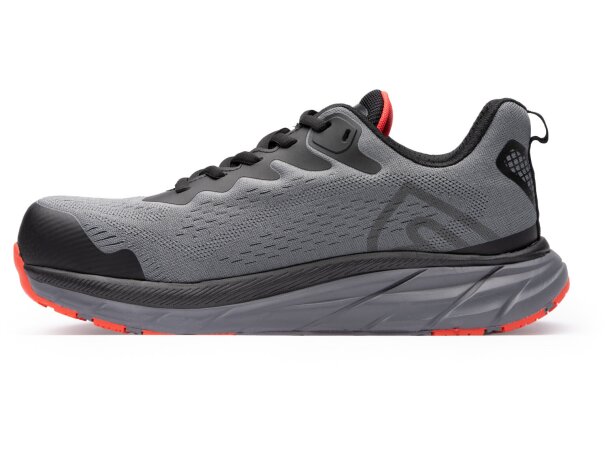 Zapato laboral Onyx Roly con puntera fibra de vidrio S1PS ESD Plomo/rojo laboral detalle 6