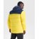 Parka acolchada Tallin Roly repelente al agua con capucha Amarillo/marino detalle 1