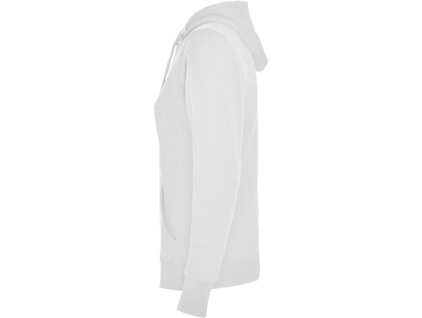 Sudadera URBAN WOMAN Roly con capucha blanco