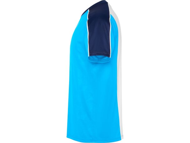Conjunto deportivo Titan Roly con tejido mesh transpirable Turquesa fluor/marino detalle 11