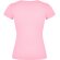 Camisetas personalizadas baratas  Roly Victoria de algodón 155 g rosa claro