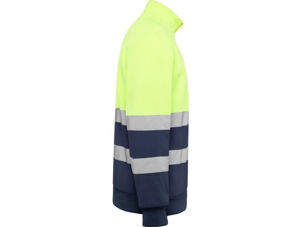 Sudadera SPICA Roly de alta visibilidad marino/amarillo fluor