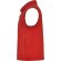 Chaleco New Bellagio Roly de poliéster con cremallera frontal Rojo detalle 29
