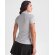 Polo Tormo Woman Roly de poliéster reciclado certificado GRS Blanco detalle 1