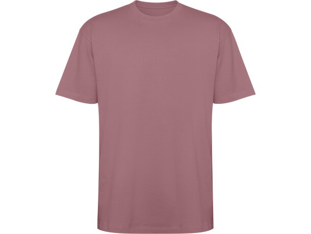 Camiseta oversize Bull de algodón pesado Roly Rojo pálido detalle 29