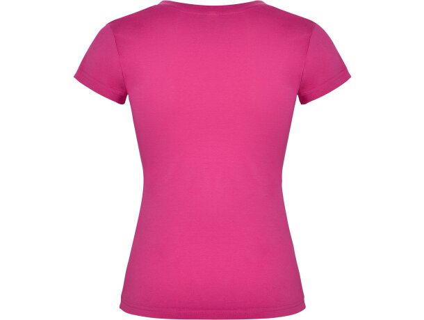 Camiseta de mujer VICTORIA con cuello V Roly roseton