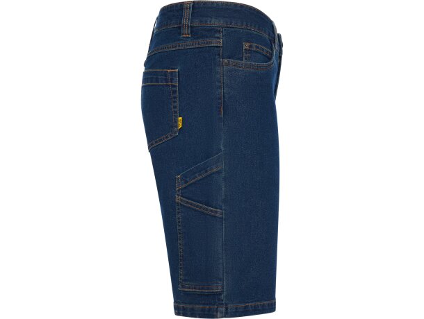 Bermuda Nivus vaquero multibolsillos Roly workwear Vaquero detalle 7